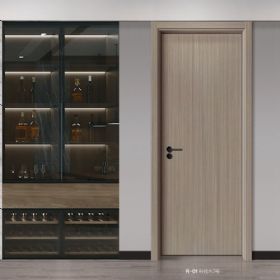 普達無(wú)漆木門(mén)系列R-01科技木3號