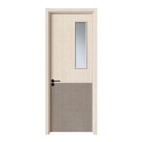 普達無(wú)漆木門(mén)系列H8528（玻）刀砍紋4號+3號