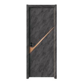 普達無(wú)漆木門(mén)系列H-8891巖紋1號+香檳金