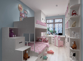 北歐系列女兒房